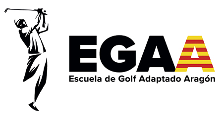 Logotipo Escuela de Golf Adaptado de Aragón